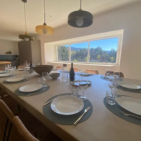 Maison De Charme 9 Pers Piscine Intérieure Et Vue Saint-Martin-de-Valamas